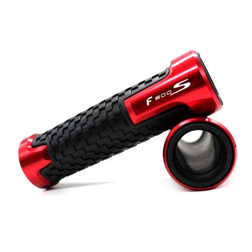 for BM-&W F800S 2006 2007 2008 2009 2010 2011 2012 2013 2014 7/8 "22mm Universal Motorcycle Handle Handlebar Hand Bar Grip (Color : Red, Size : One)
