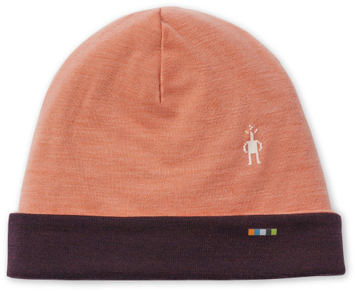 Smartwool Merino 250 Cuffed Beanie Sunset Coral Heather, One Size