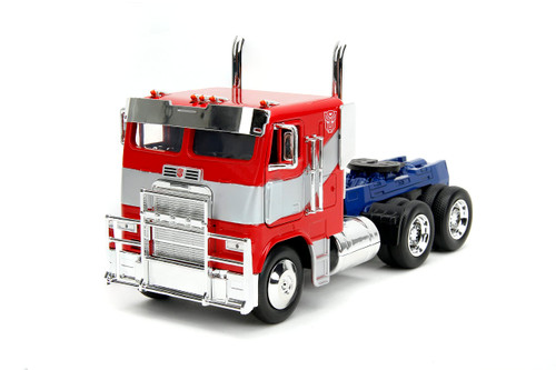 Transformers Rise of The Beast 1:24 Optimus Prime w/Robot On Chassis Die-Cast Car, Toys for Kids and Adults Transformers Rise of The Beast 1:24 Optimus Prime w/Robot On Chassis Die-Cast Car, Toys for Kids and Adults