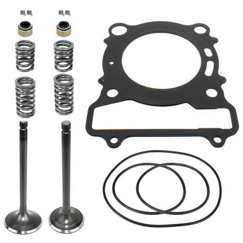Caltric Cylinder Head Valve Gasket Kit Caltric Stators Compatible with Yamaha Kodiak 400 YFM400 YFM 400 2000 2001