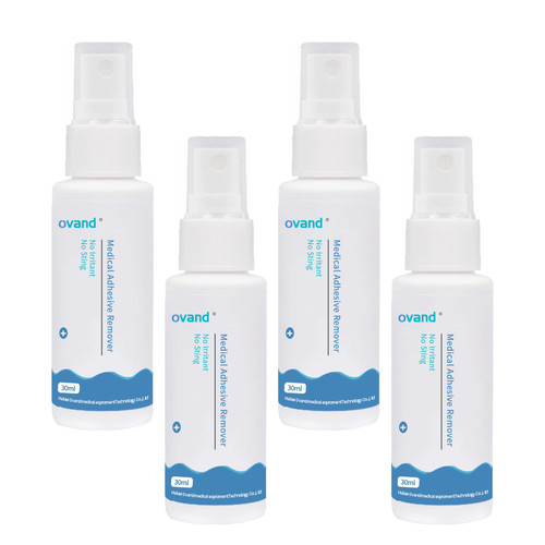 Medical Adhesive Remover,Sting Free Adhesive Releaser Spray for Medical Tape and Adhesive Appliances,1oz?4 Bottles?