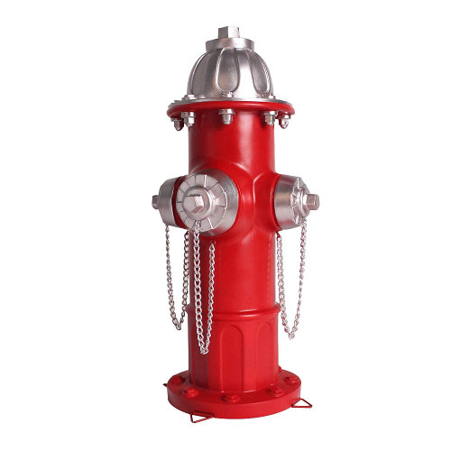 MARYTUMM Dog Fire Hydrant Statue Puppy Pee Post and Gift for Fireman, Fire Hydrant Garden Decor Statue Large, Fire Hydrant for Dog Full Color 14 inches