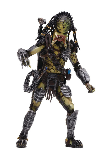Hiya Toys Alien vs. Predator 2: Unmasked Wolf Predator 1:18 Scale Action Figure, Multicolor Hiya Toys Alien vs. Predator 2: Unmasked Wolf Predator 1:18 Scale Action Figure, Multicolor