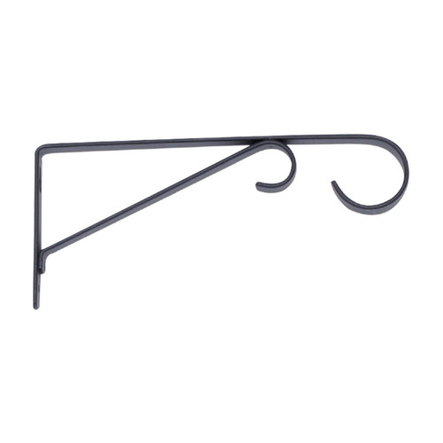 Panacea 85591 Hanging Plant Bracket, Black, 9-Inch