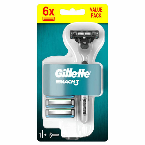 Gilette Mach 3 + Razor Blades 70g
