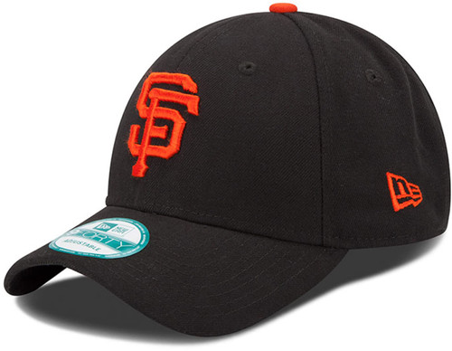 New Era MLB The League 9FORTY Adjustable Hat Cap One Size Fits All (San Francisco Giants Black)