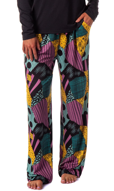 The Nightmare Before Christmas Women's I Am Sally Sleep Pajama Lounge Pants (Medium)