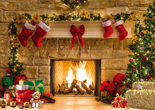 CHAIYA 10x8ft Christmas Photo Backdrop Fireplace Xmas Decoration Background Photoshoot Winter Backdrop Decorations for Family Kids Portrait Photo Studio Photo Booth CY036 CHAIYA 10x8ft Christmas Photo Backdrop Fireplace Xmas Decoration Background Photoshoot Winter Backdrop Decorations for Family Kids Portrait Photo Studio Photo Booth CY036