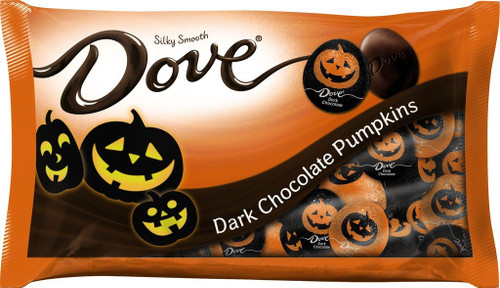 Dove Halloween Silky Smooth Dark Chocolate Pumpkins, 8.87 Ounce Bag - Pack of 4