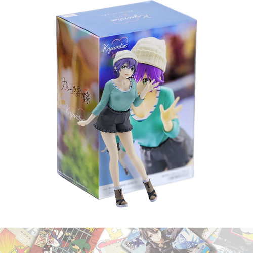 Hiro Se?gawa: 17cm Kyunties Statue Figurine Bundled with 1 A.C.G. Compatible Theme Trading Card (18700)