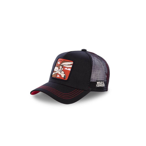 Capslab Wile E. Coyote Trucker Cap Looney Tunes Black - One-Size