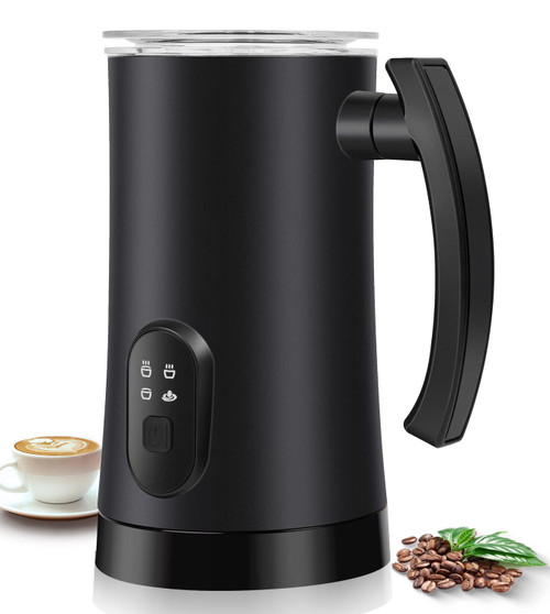 EPAZISOH Milk Frother 4-in-1 Automatic Hot and Cold Foam Maker Milk Warmer Electric Milk Steamer for Latte, Cappuccinos, Macchiato, Hot Chocolate Milk - 11.8oz/350ml EPAZISOH Milk Frother 4-in-1 Automatic Hot and Cold Foam Maker Milk Warmer Electric Milk Steamer for Latte, Cappuccinos, Macchiato, Hot Chocolate Milk - 11.8oz/350ml