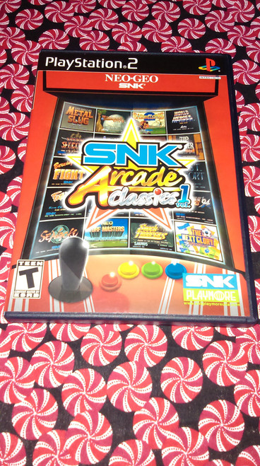 SNK Arcade Classics Vol 1 - PlayStation 2 SNK Arcade Classics Vol 1 - PlayStation 2