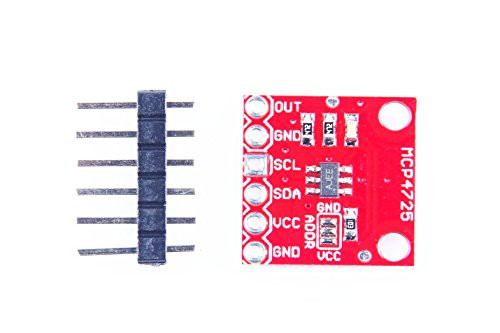 KNACRO MCP4725 12 Bit I2C DAC Module Development Board Breakout Board for Arduino