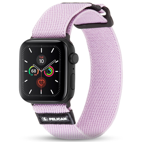Pelican - 42-44mm Watch Band - PROTECTOR Series - Compatible w/ Apple Watch Series 6, SE, 5, 4, 3, 2, 1 - Mauve Purple