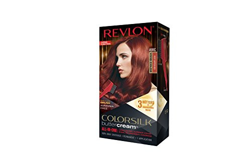 Revlon Colorsilk Buttercream Hair Dye, Vivid Deep Copper Red, 1 Count