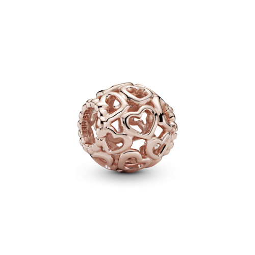 Pandora Jewelry Open Your Heart Rose Charm, With Gift Box