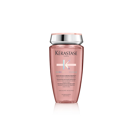KERASTASE Chroma Absolu Chroma Respect Shampoo Riche | For Sensitized or Damaged Color-Treated Hair | Protects and Nourishes | Medium To Thick Hair | With Lactic Acid | 8.5 Fl Oz KERASTASE Chroma Absolu Chroma Respect Shampoo Riche | For Sensitized or Damaged Color-Treated Hair | Protects and Nourishes | Medium To Thick Hair | With Lactic Acid | 8.5 Fl Oz