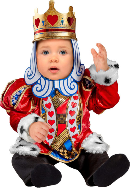 Rubie's Infant/Toddler Forum King of Hearts Costume, As Shown, 12-18 Months