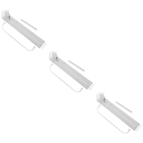 BESTOYARD 3pcs Drink Pusher House Appliances Home Appliances Beverage Pusher Home Refrigerator Accessories Plastic Organizer Bottle Dispenser Refrigerator Drink Holder Bottle Can Organizer