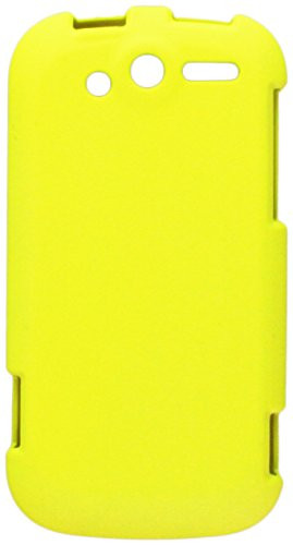 MyBat HTC myTouch 4G Rubberized Phone Protector Cover - Retail Packaging - Yellow