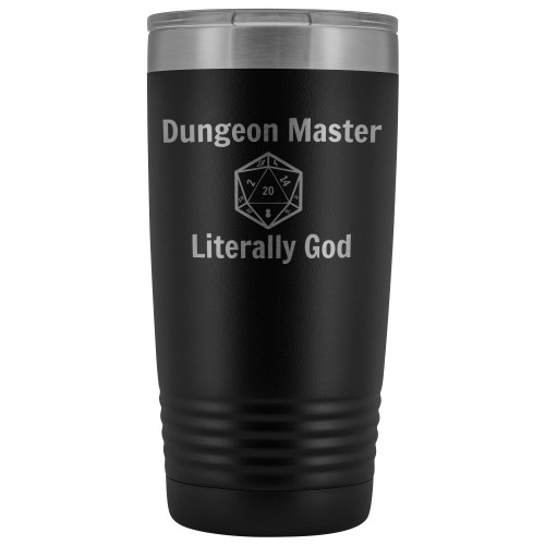 Dungeon Master Literally God D20 Tumbler 20oz novelty gift dnd dm coffee cup dungeon master mug dungeons and dragons gifts Dungeon Master Literally God D20 Tumbler 20oz novelty gift dnd dm coffee cup dungeon master mug dungeons and dragons gifts
