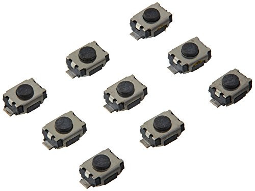 Uxcell Momentary 2 Pin Pushbutton Tact Tactile Switches, 4 x 3 x 2mm