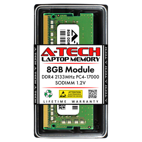 A-Tech 8GB RAM for Dell Latitude E7470, E7270, E5570, E5470, E5270, 3379 2-in-1 Laptop | DDR4 2133 MHz SODIMM PC4-17000 Memory Upgrade