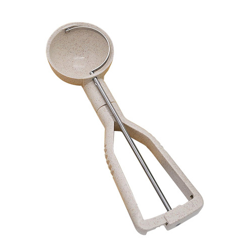 Stainless Steel Ice Cream Scoop Household Plastic Ice Cream Scoop Straw Ice Cream Scoop Kitchen Cooking Scoop (Color : Multi-colored, Size : 23X6.5cm)