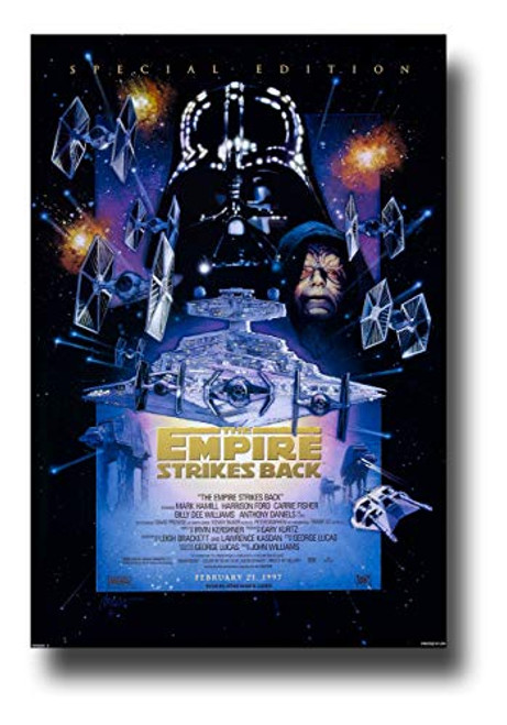 Star Wars Poster Movie Promo 11 x 17 inches The Empire Strikes Back Special Edition Darth Vader Star Wars Poster Movie Promo 11 x 17 inches The Empire Strikes Back Special Edition Darth Vader