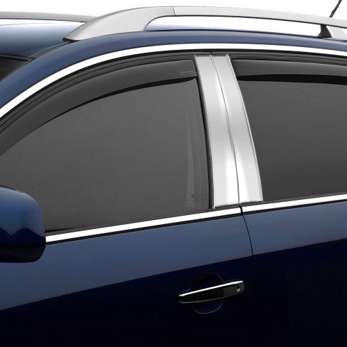 AUTOCARIMAGE Stainless Steel Pillar Posts (B Pillars) Covers for Lincoln Town CAR 1998 1999 2000 2001 2002 2003 2004 2005 2006 2007 2008 2009 2010 2011-4 Pieces