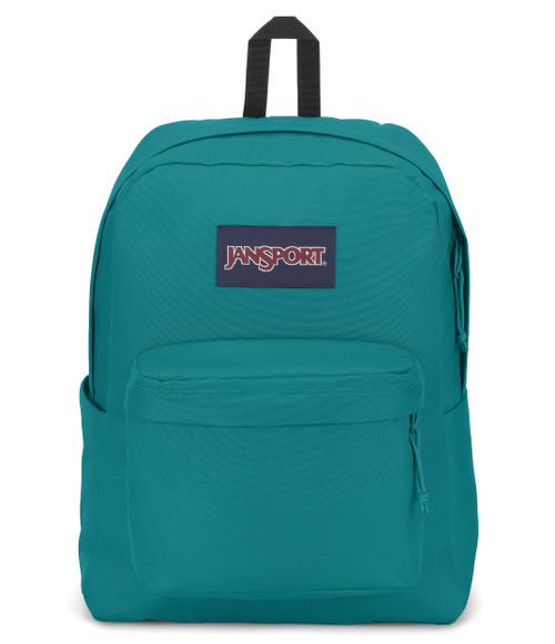 JanSport Superbreak Plus Backpack - Work, Travel, or Laptop Bookbag with Water Bottle Pocket, Deep Lake