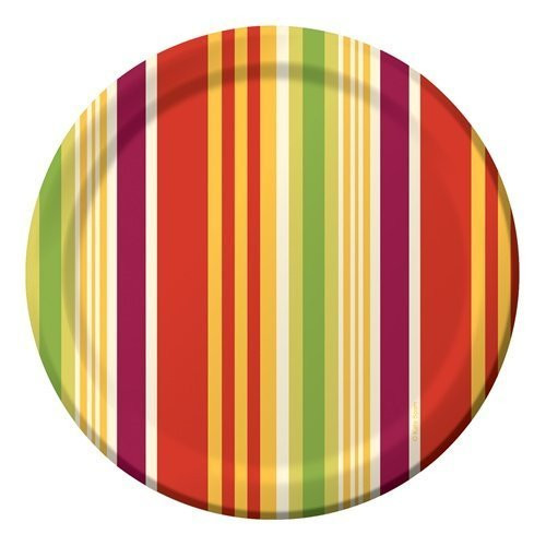 Southwest Chilies 7-inch Paper Plates 8 Per Pack