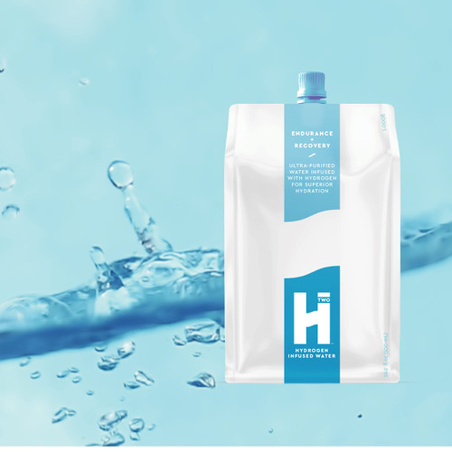 16.9oz HTWO Original Hydrogen Infused Water - Pure Hydrogen Infused Drinking Water for Natural Pre Or Post Workout Recovery, Molecular Hydrogen Supports Athletic Performance, Delivers Antioxidants, 12 pack