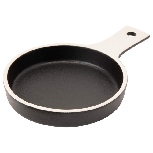 TAMAKI T-893586 Plate Frying Pan, Black, Diameter 7.6 x Depth 5.1 x Height 1.0 inches (19.2 x 13 x 2.5 cm), Microwave and Dishwasher Safe