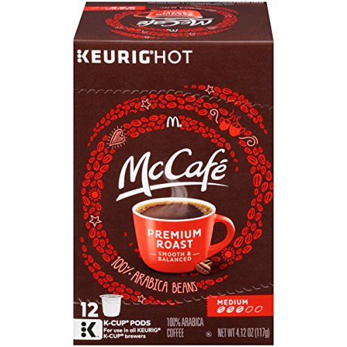 McCafe Premium Roast Keurig K Cup Coffee Pods (12 Count) McCafe Premium Roast Keurig K Cup Coffee Pods (12 Count)