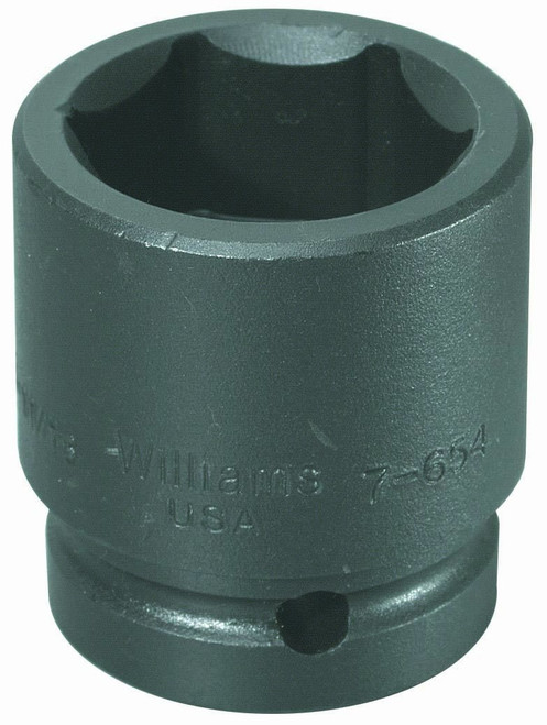 Williams 7-660 1 Drive Impact Socket, 6 Point, 1-7/8-Inch