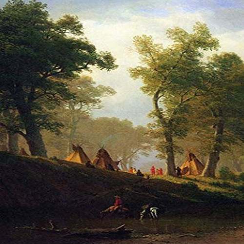 Buyenlarge 0-587-25957-4-G1827 'Wolf River, Kansas' Giclee Fine Art Print, 18" x 27"