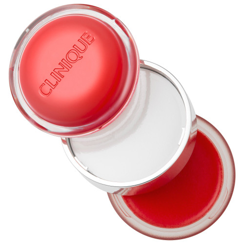 Clinique Sweet Pots Sugar Scrub & Lip Balm, 01 Red Velvet, 0.41 Ounce