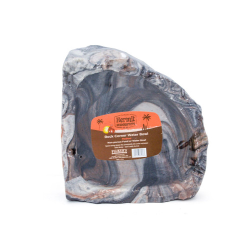 Fluker's Corner Rock Dish / Bowl for Hermit Crabs Medium
