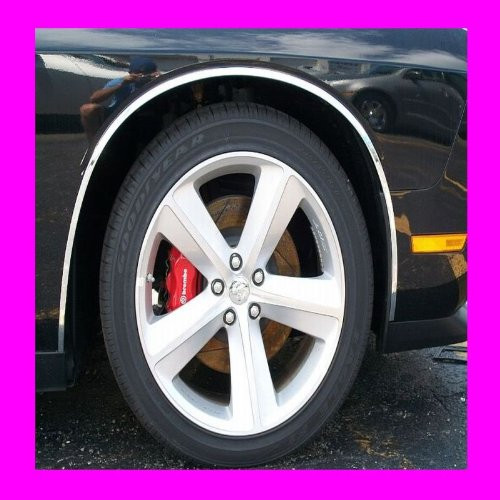 312 Motoring Compatible with Acura TSX 2004-2009 Chrome Wheel Well/Fender Trim MOLDINGS 4PC 04 05 06 07 08 09 2005 2006 2007 2008