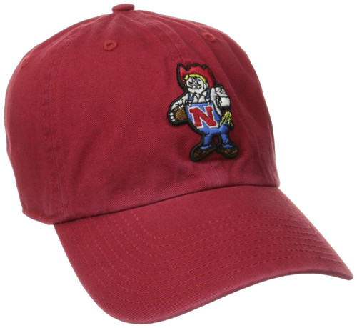 NCAA Nebraska Cornhuskers '47 Brand Clean Up Adjustable Hat, Red 2, One Size