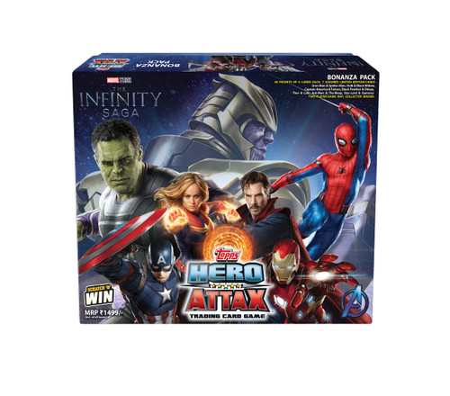 Topps India Marvel Hero Attax 2021 TCG Collection Bonanza Pack, 247 Cards Total