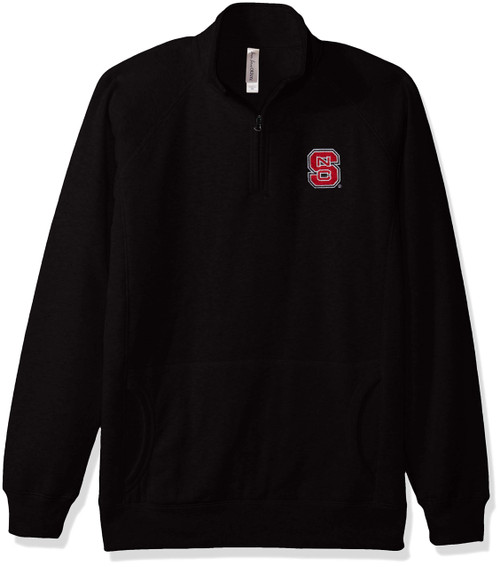 Ouray Sportswear NCAA Women's Dee-lite 1/4 Zip North Carolina State Wolfpack, Black, Large Ouray Sportswear NCAA Women's Dee-lite 1/4 Zip North Carolina State Wolfpack, Black, Large