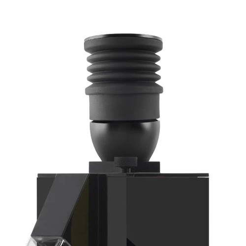 Single Dose Hopper Compatible with Eureka Mignon Espresso Grinder Machine Silicone Bellow with Aluminum Lid and Boutique Hopper