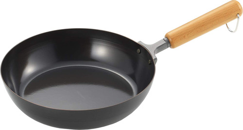 Yoshikawa SJ3168 Frying Pan, Induction Compatible, Iron, 8.7 inches (22 cm), Made in Japan, Gourmet Power