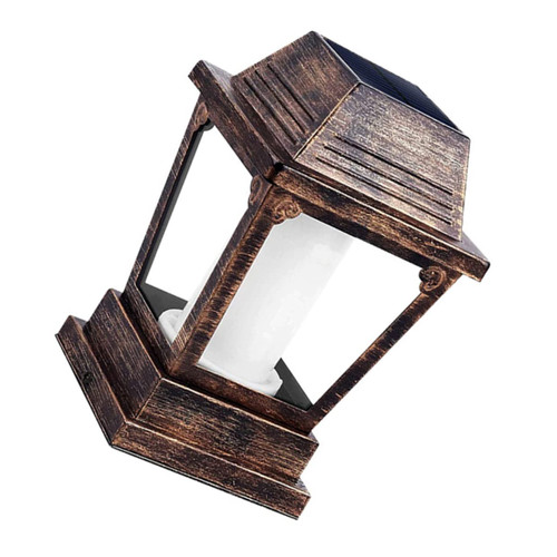 OSALADI Solar Post Lamp Fence Post Lights A&d Ointment Lanterns Hanging Solar Lantern Solar Fence Caps Solar Deck Caps Lights Post Cap Lights Hanging Solar Lights Column Outdoor Lawn Abs