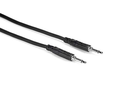 Hosa CMM-303 3.5 mm TS to Same Mono Interconnect Cable, 3 Feet