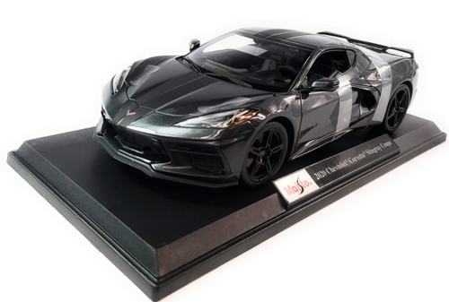 Maisto Special Edition 2020 Chevrolet Corvette C8 Stingray Coupe 1:18 Die Cast Metallic Black Maisto Special Edition 2020 Chevrolet Corvette C8 Stingray Coupe 1:18 Die Cast Metallic Black