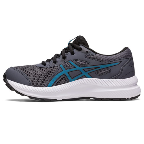 ASICS Kid's Contend 8 Pre-School Running Shoes, 1, Carrier Grey/Island Blue